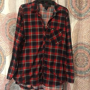 Plus size Top / Flannel